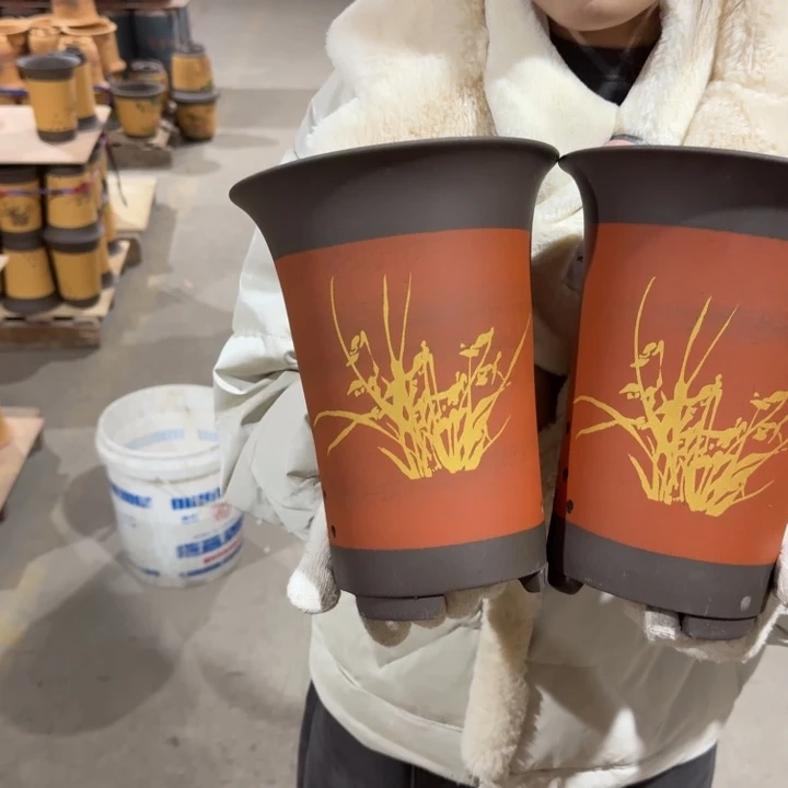 紫砂花盆破损补发