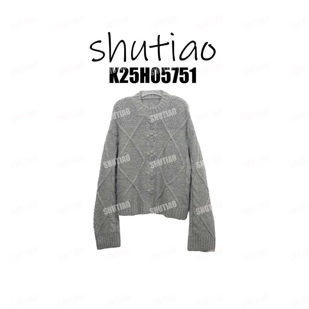 【SHUTIAO】2025秋冬：新款小众设计款毛衣K25H05751