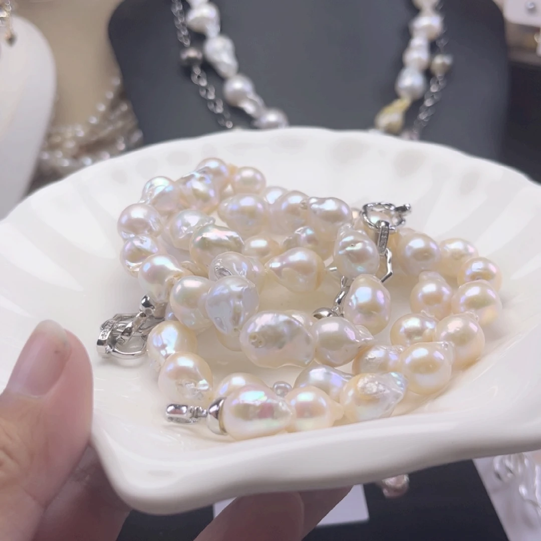 未镶嵌项链淡水珍珠【纯恬】多样性发货