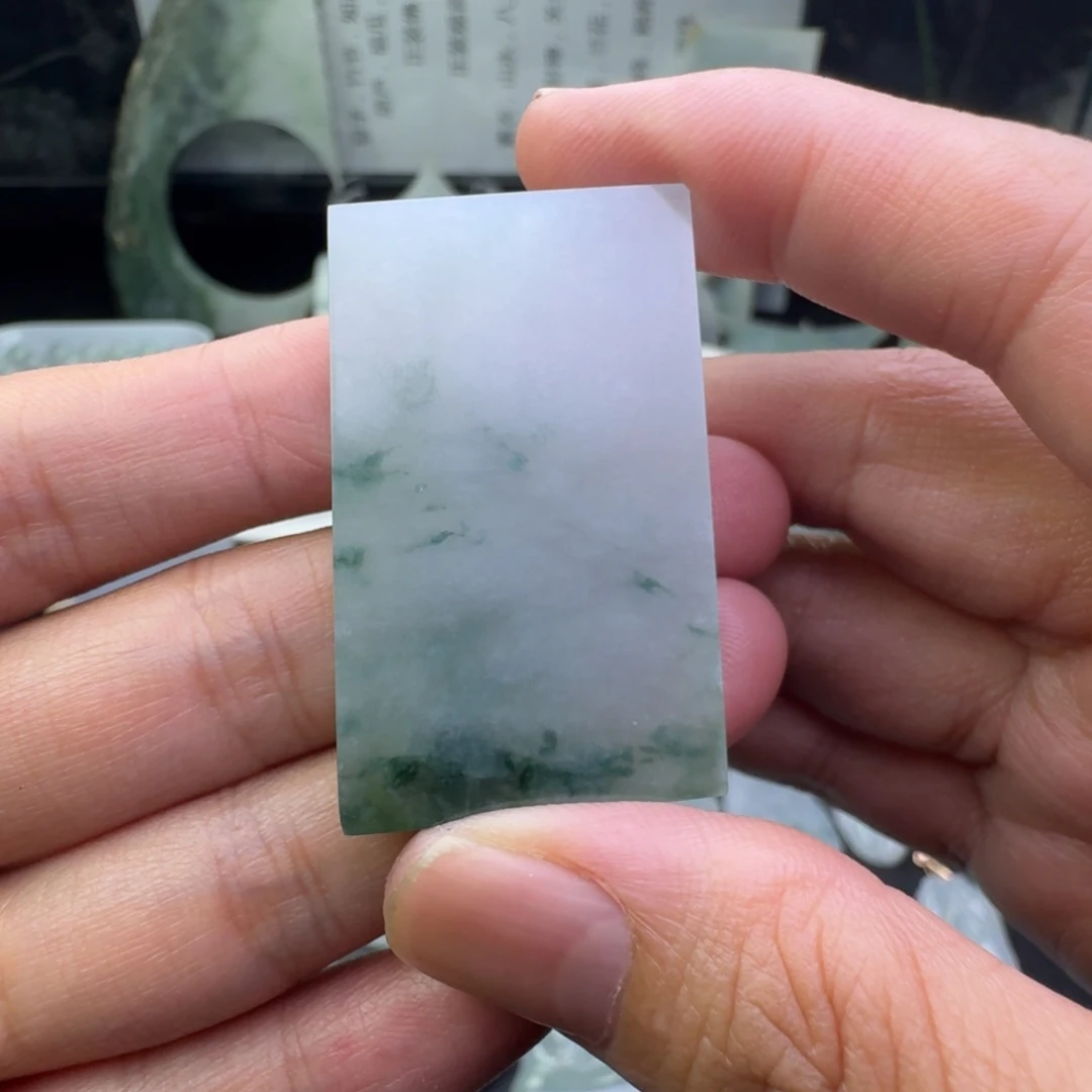 翡翠散珠粿石定制