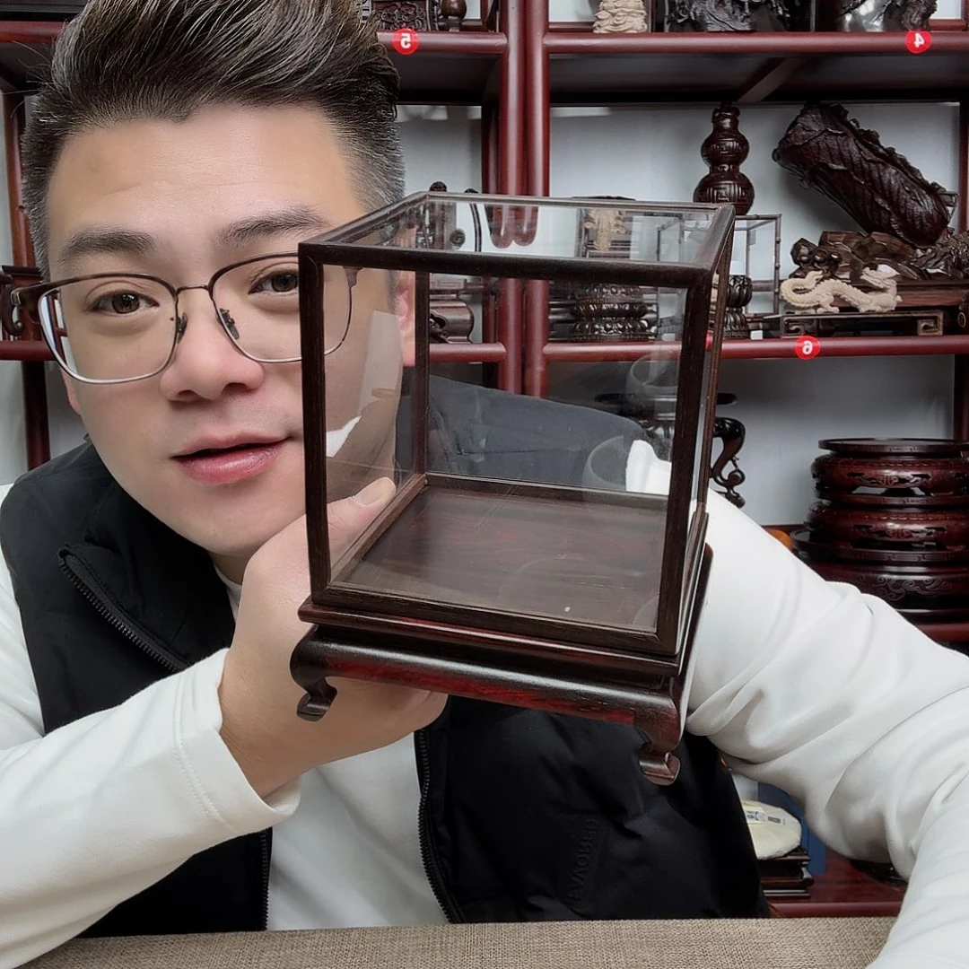 大叶紫檀工艺品底座