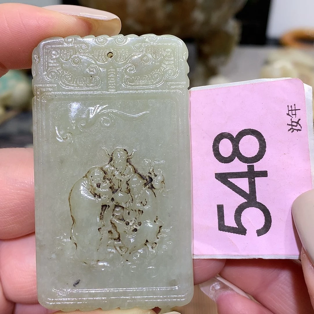 颈饰未镶嵌和田玉