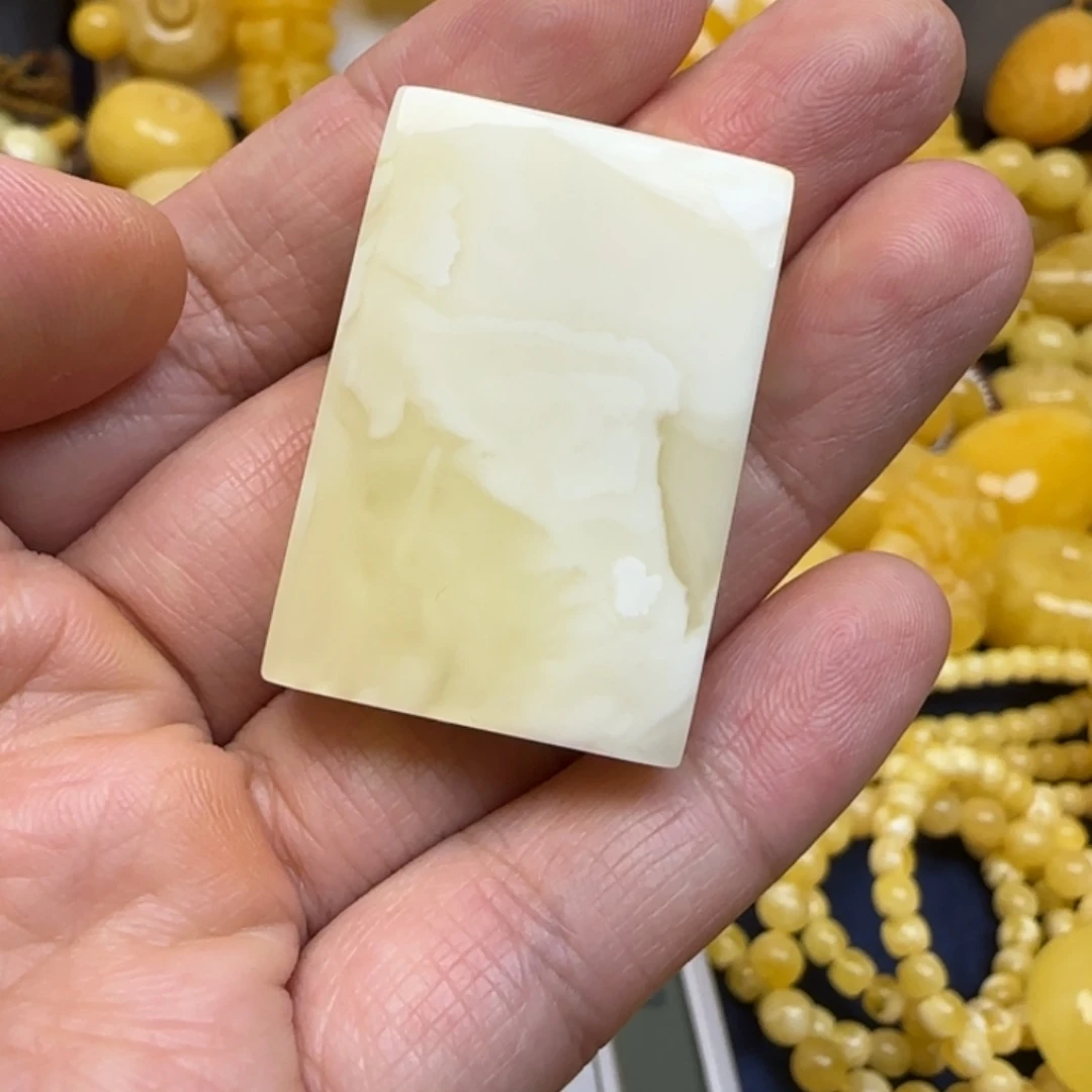 蜜蜡未镶嵌毛衣链天然蜜蜡