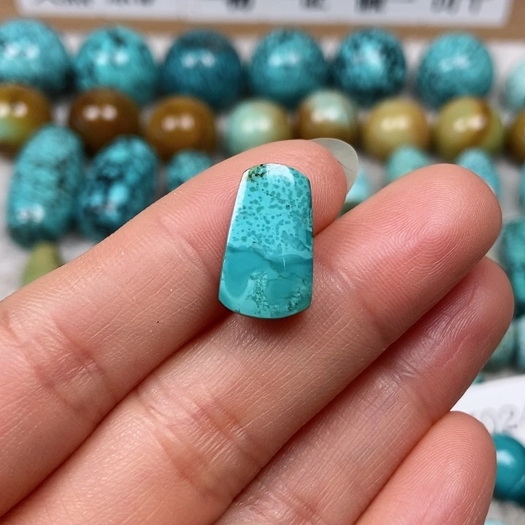 未镶嵌绿松石珠宝半成品