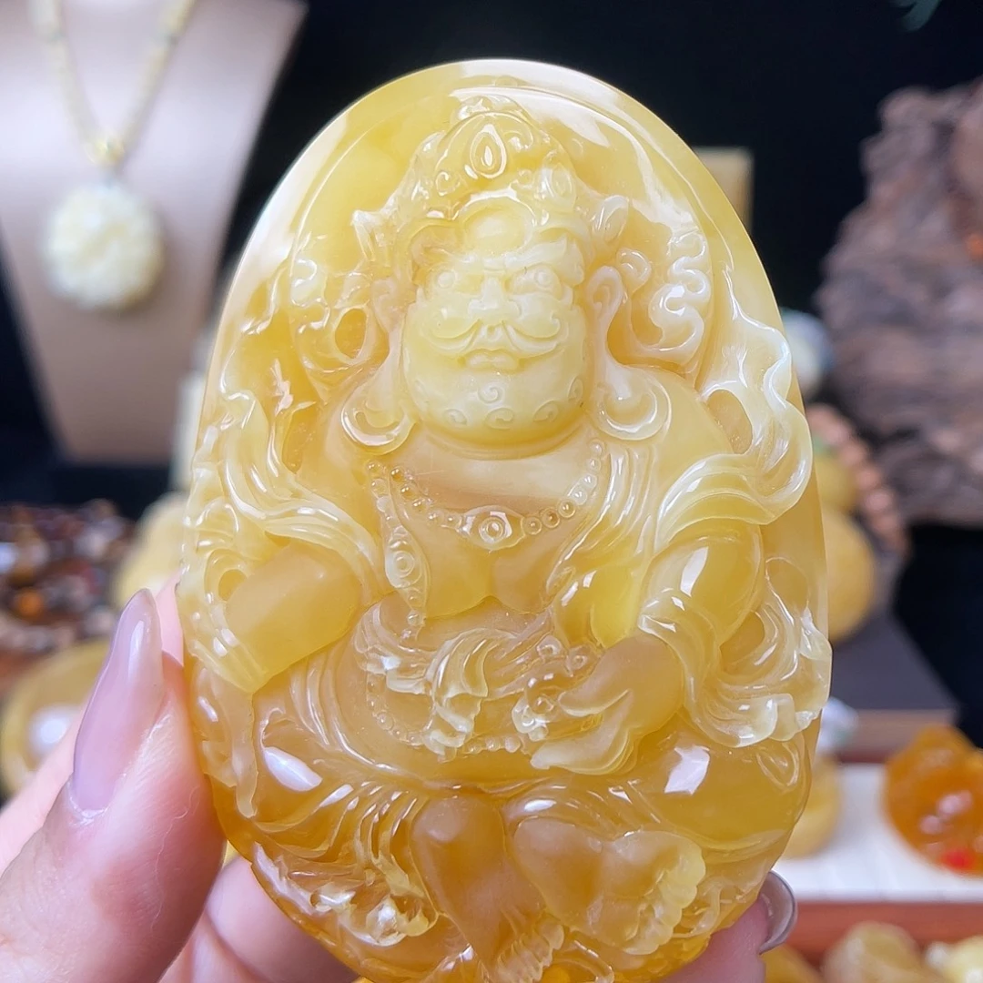 琥珀未镶嵌珠宝奇石