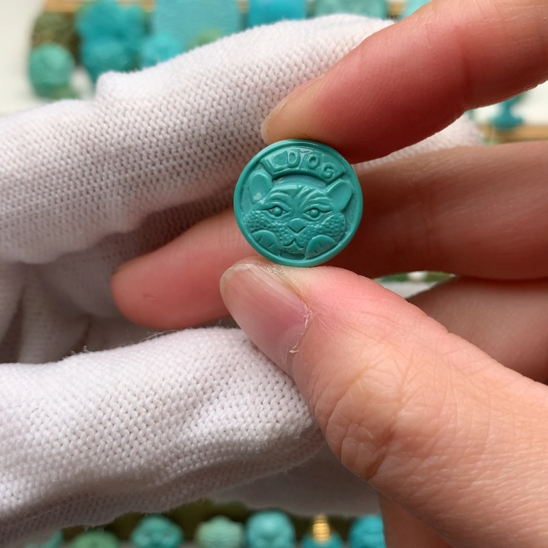 绿松石未镶嵌配饰