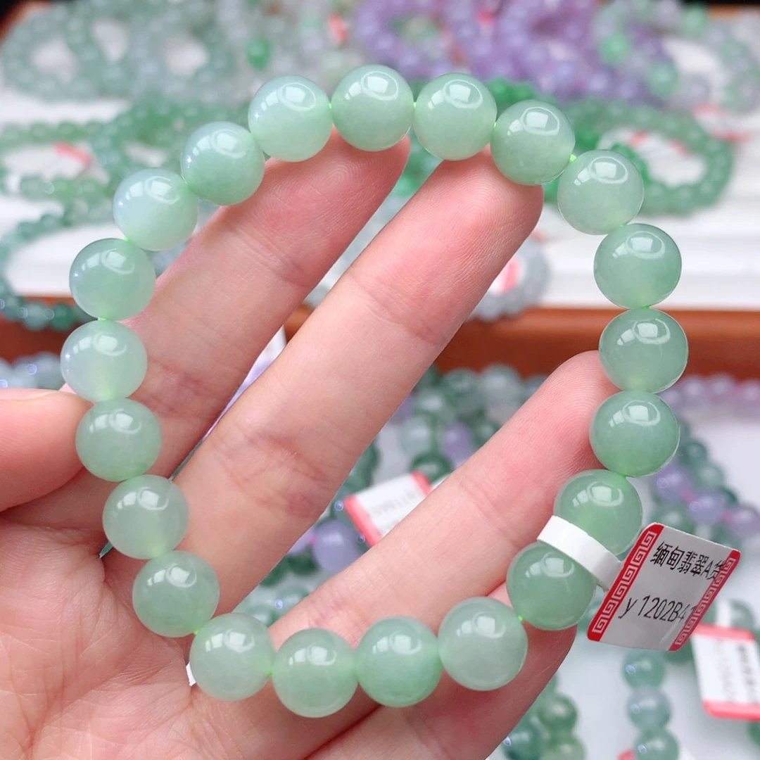 翡翠手链未镶嵌翡翠9.5mm