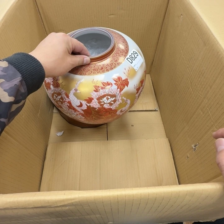 瓷片工艺品摆件瓷器摆件正能量
