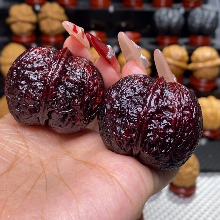 文玩核桃把件泰伦元宝31号