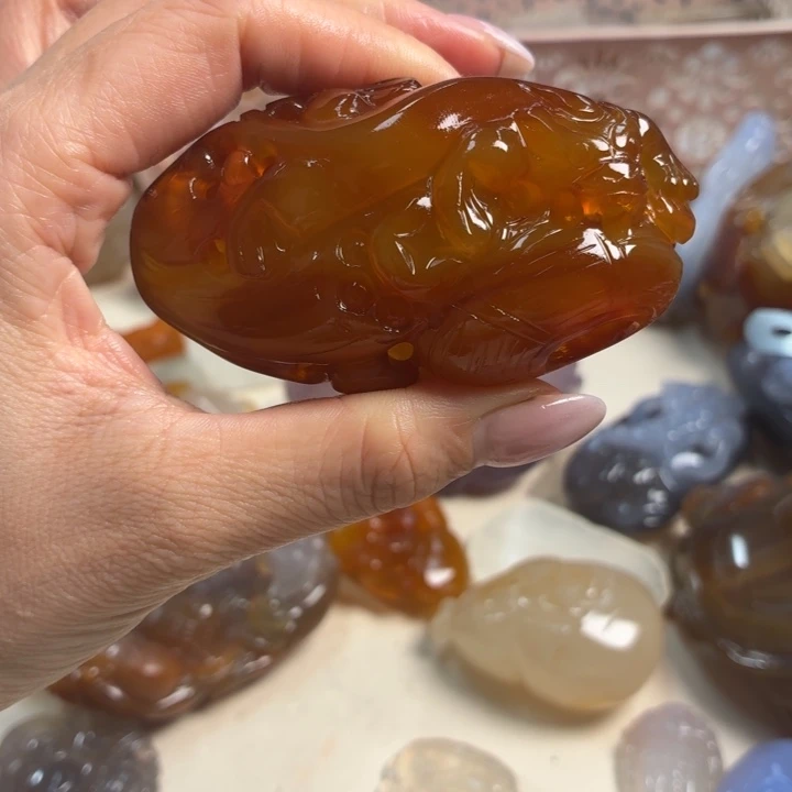 未镶嵌吊坠(不含链)玛瑙/玉髓