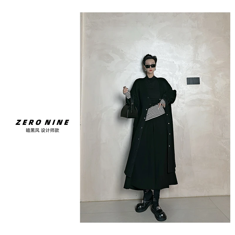 Dan Dan 过年战袍 原单定制双面呢大衣 韩版收腰毛呢外套