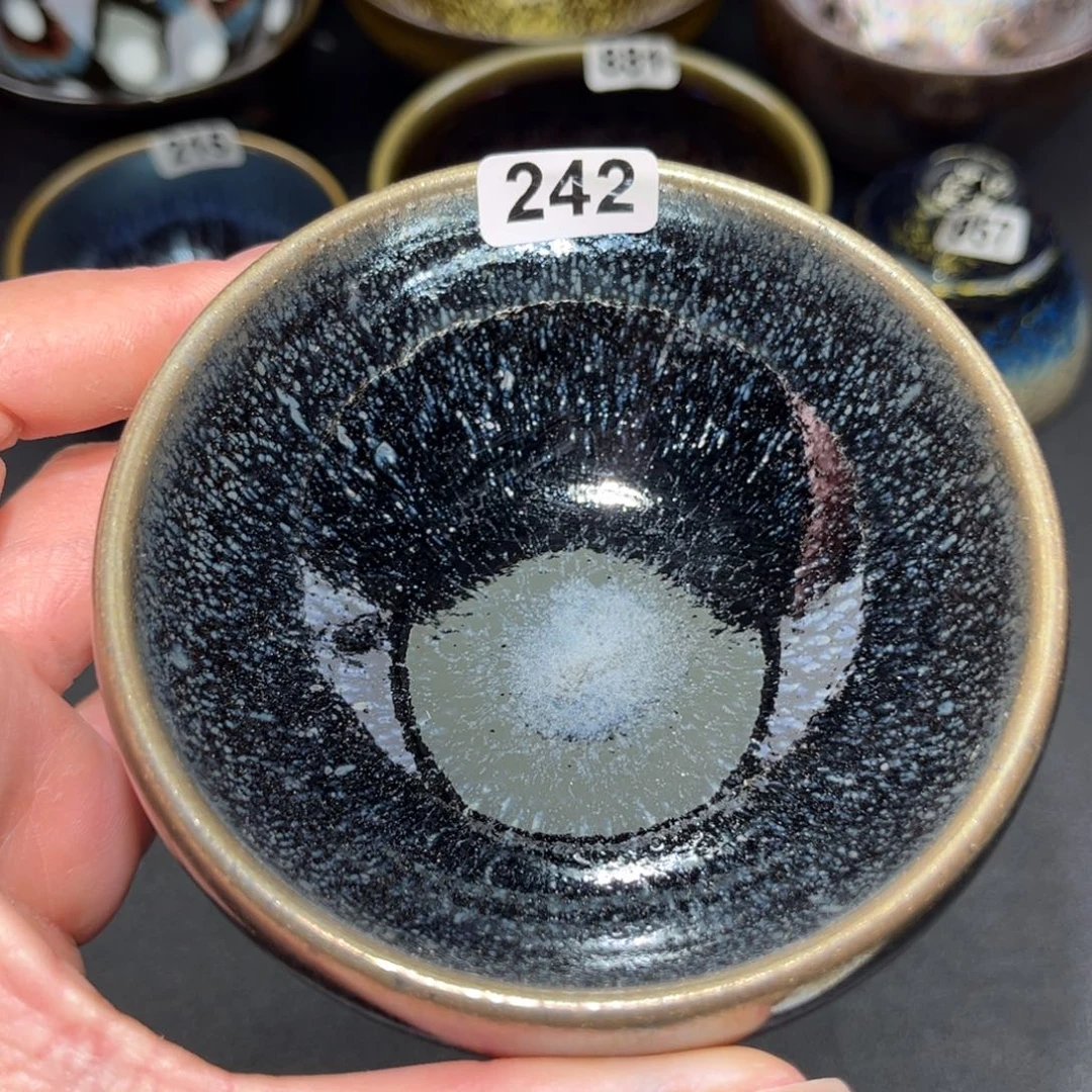 茶盏242 建盏单盏放大漏……