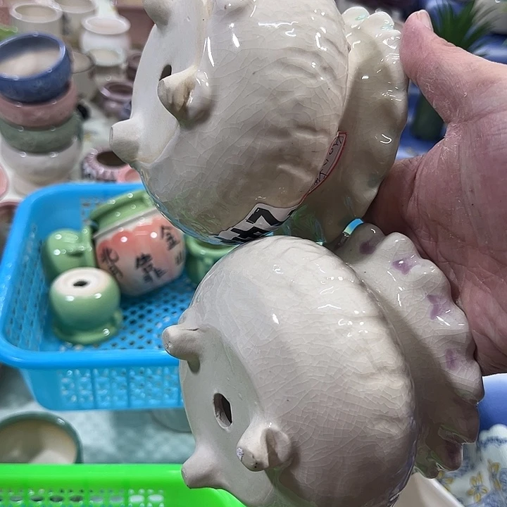 微瑕陶瓷花盆满9.9发
