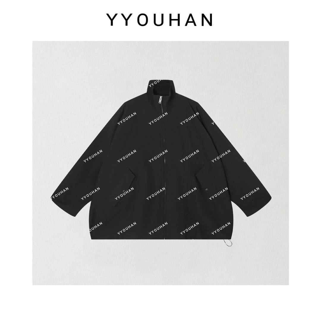 月月不吃鱼 2025春款老钱风廓形下摆休闲百搭风衣外套 2502C192
