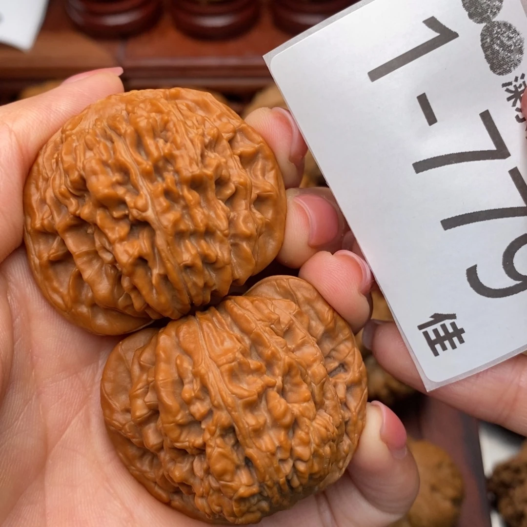 文玩核桃把件43四座楼