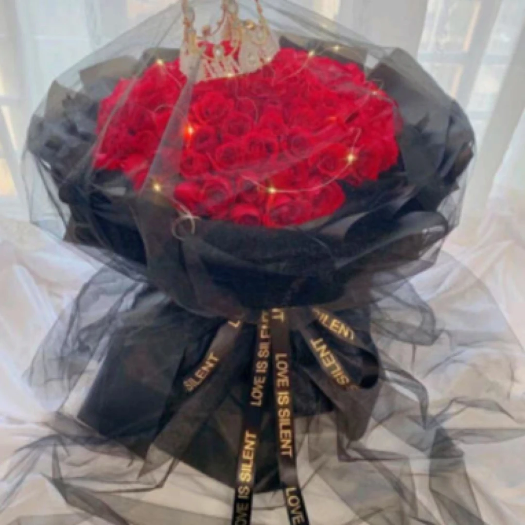 （浩晨）99支红玫瑰花束