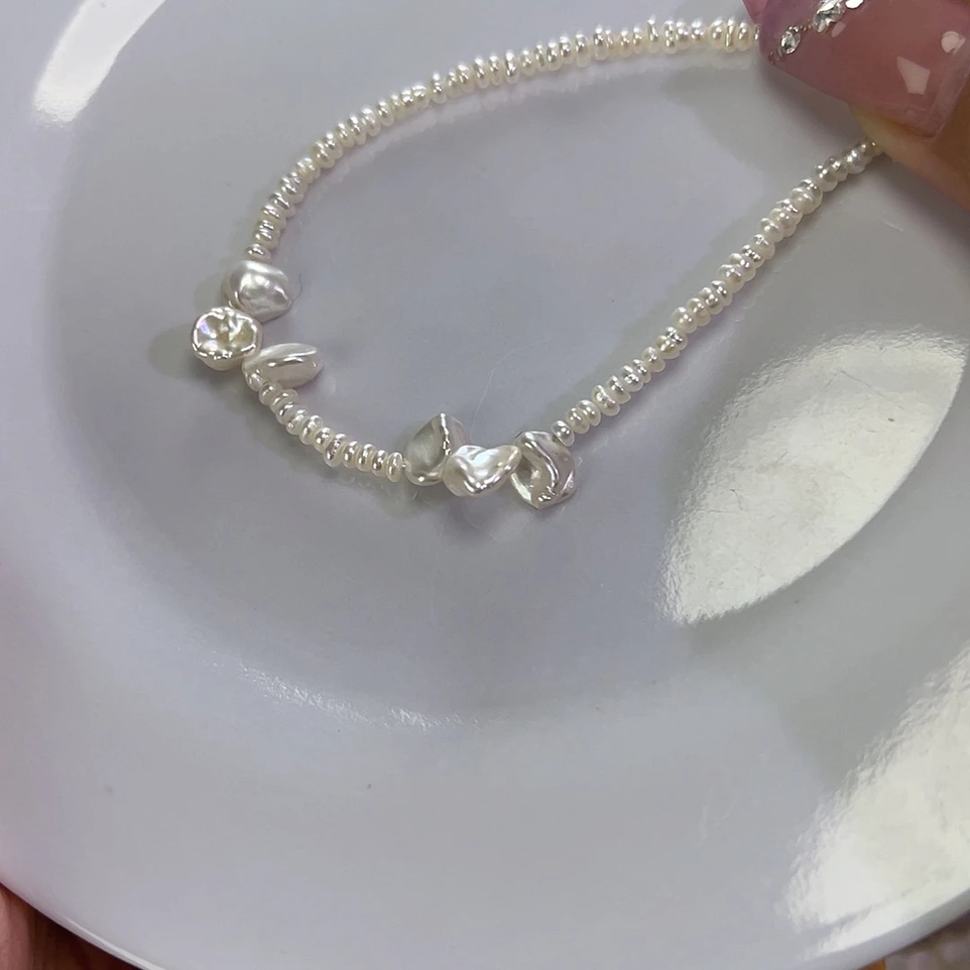 淡水珍珠钛钢手绳