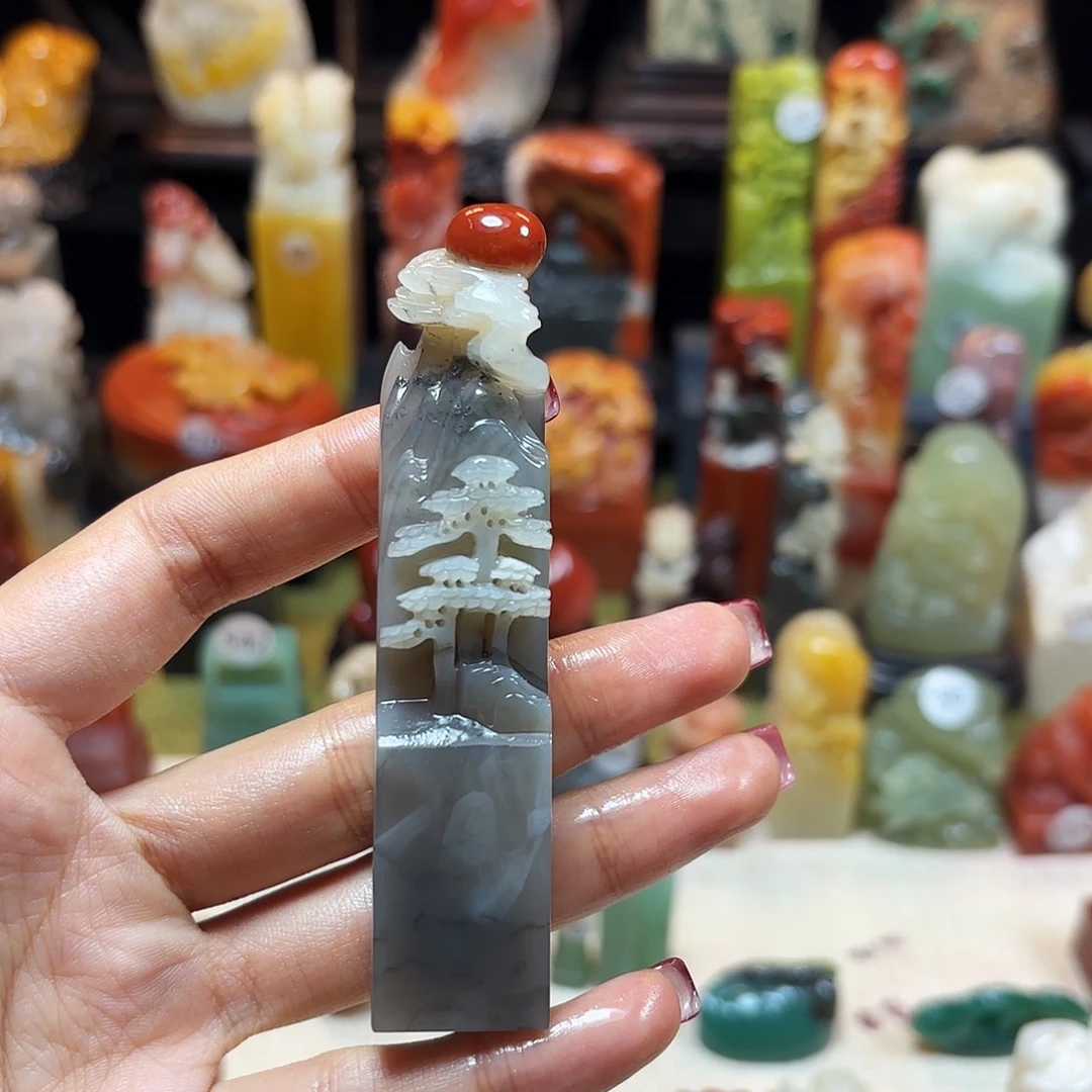 昌化石印石寿山石印章