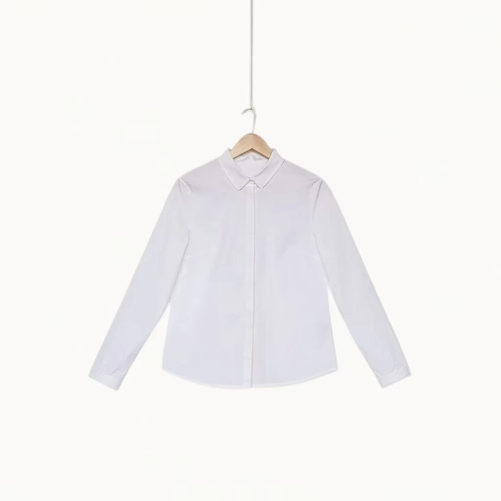 【Minority Focus】进口面料的基础款高奢显瘦白衬衫百搭必备