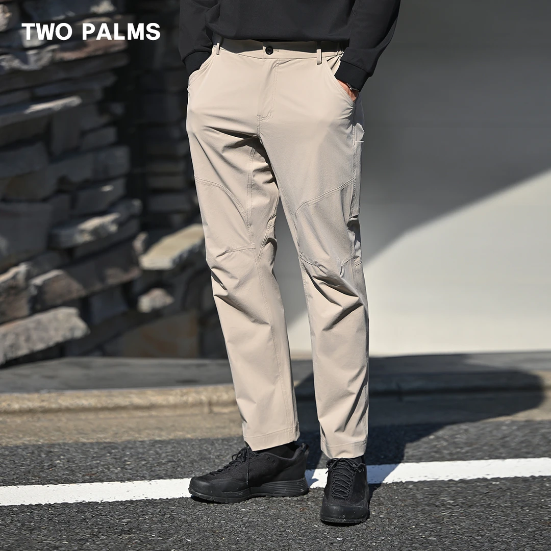TWO PLAMS 轻旅者 机能速干 夏季凉感CORDURA®耐磨拼接休闲长裤男