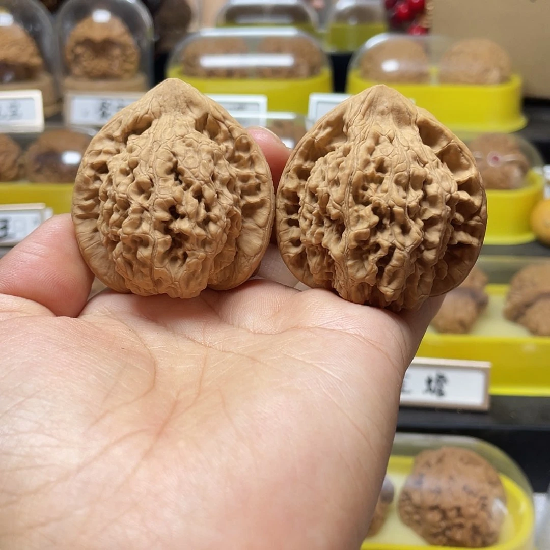 文玩核桃吊坠官帽46