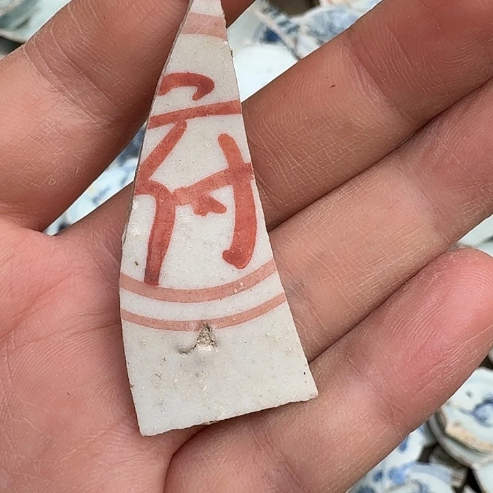 奥***l瓷片瓷片标本，顺丰包邮