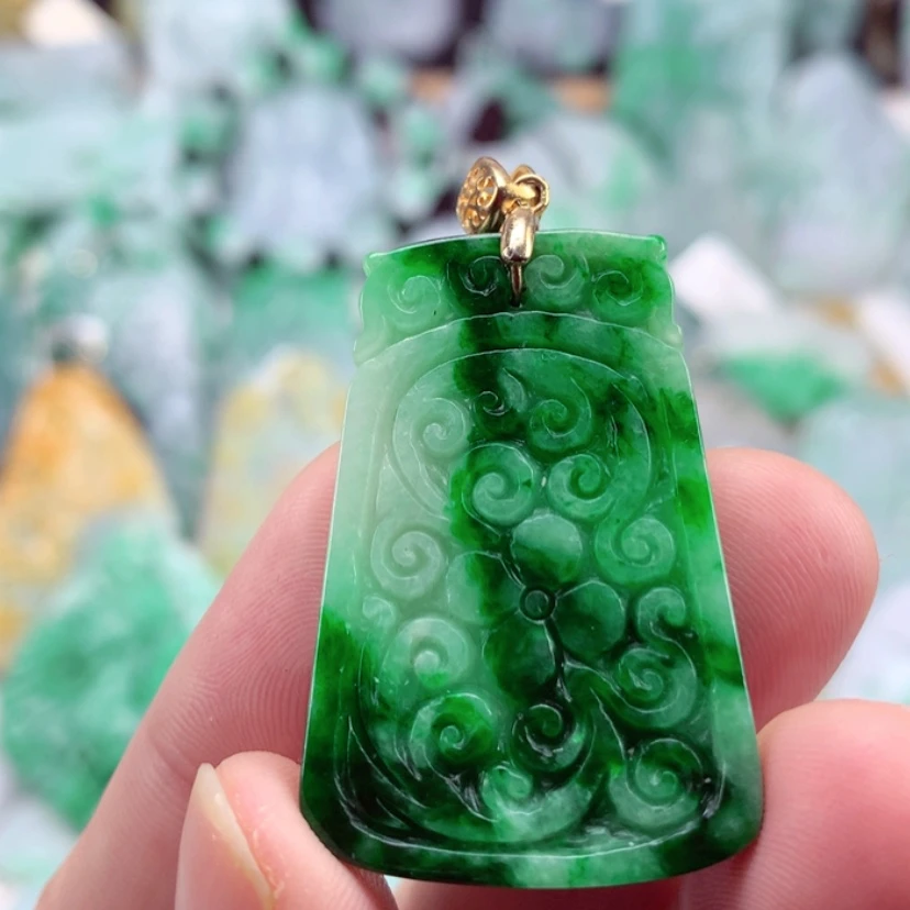 【闪购商品】翡翠吊坠(不含链)未镶嵌