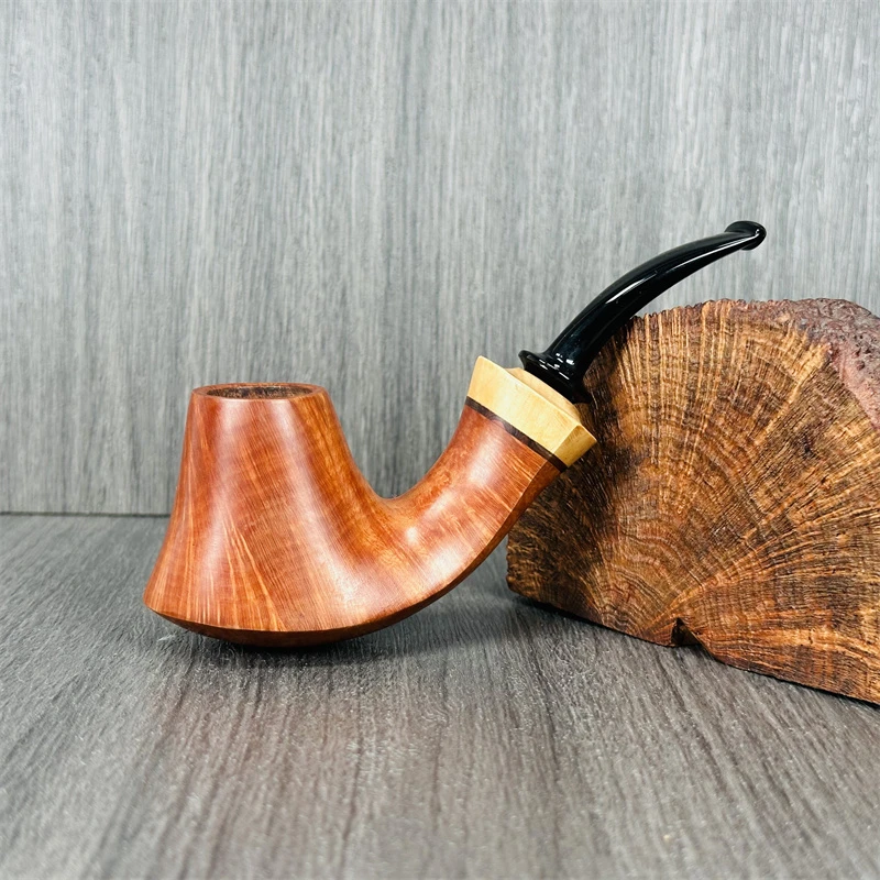 德国大师Hermann Hennen赫尔曼石楠木手工烟斗工艺品自由式火山