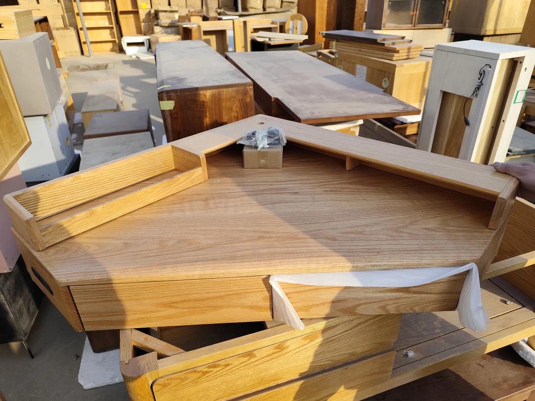 化妆桌 橡木 75*75 瑕疵无售后 2