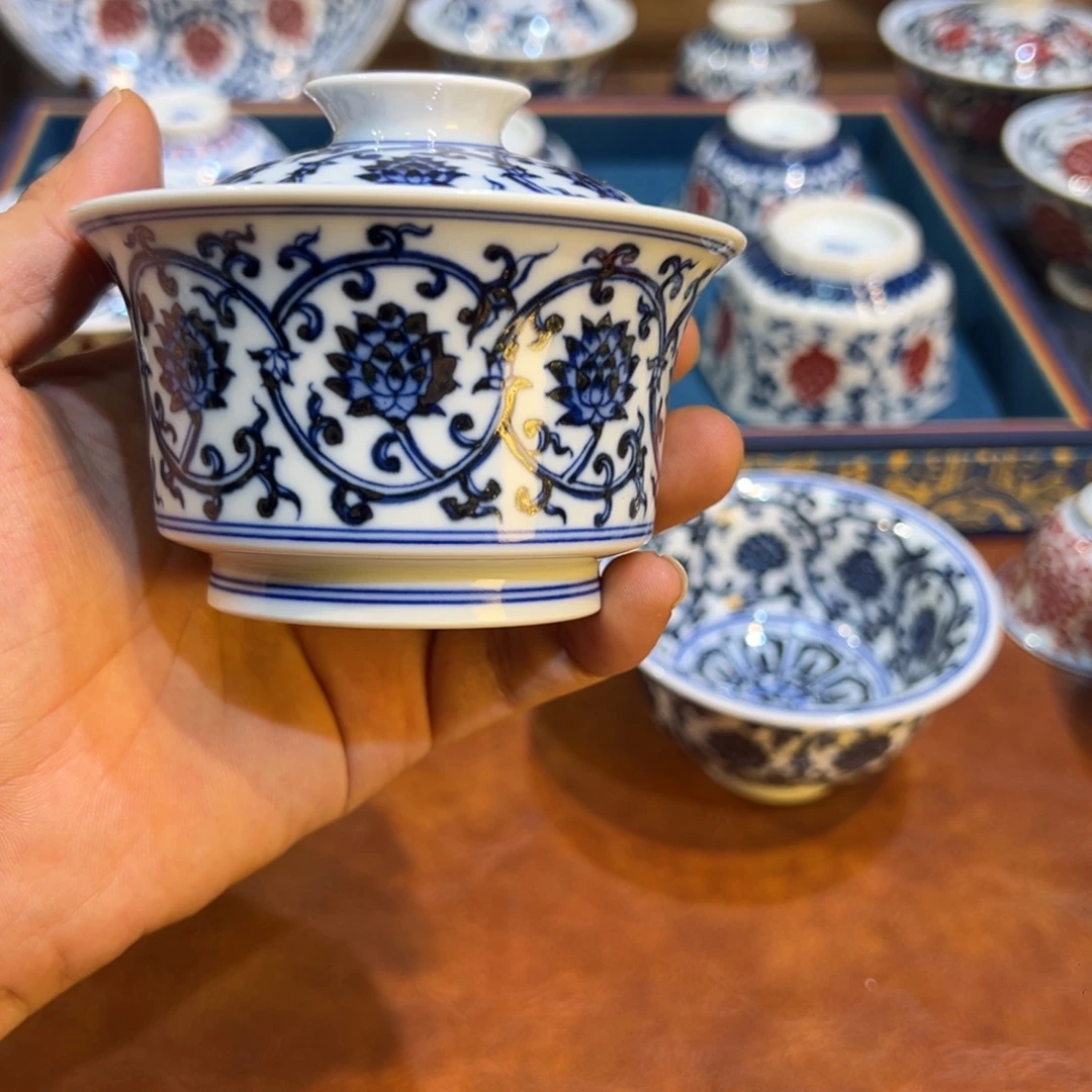 摆件景德镇茶器百宝箱