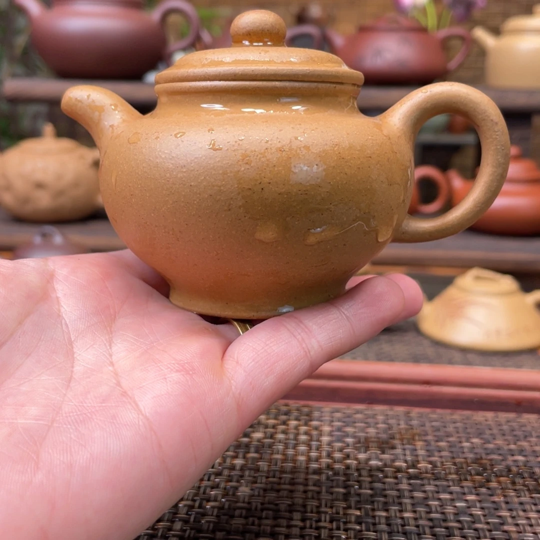 茶壶紫砂宜兴原矿紫砂手工制130