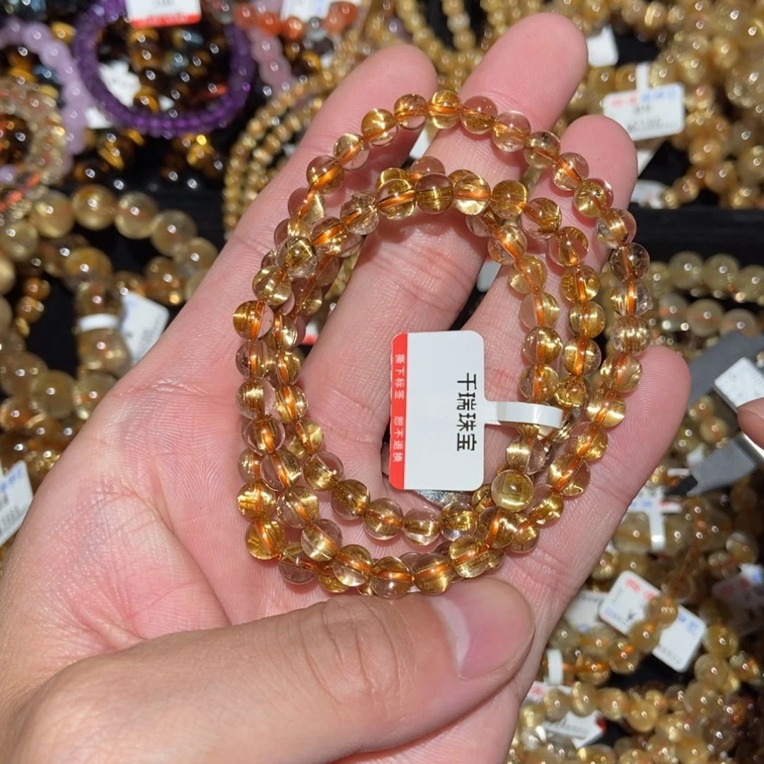 水晶手串未镶嵌手串