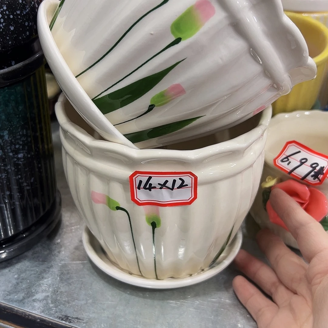 绿植多肉陶瓷花盆