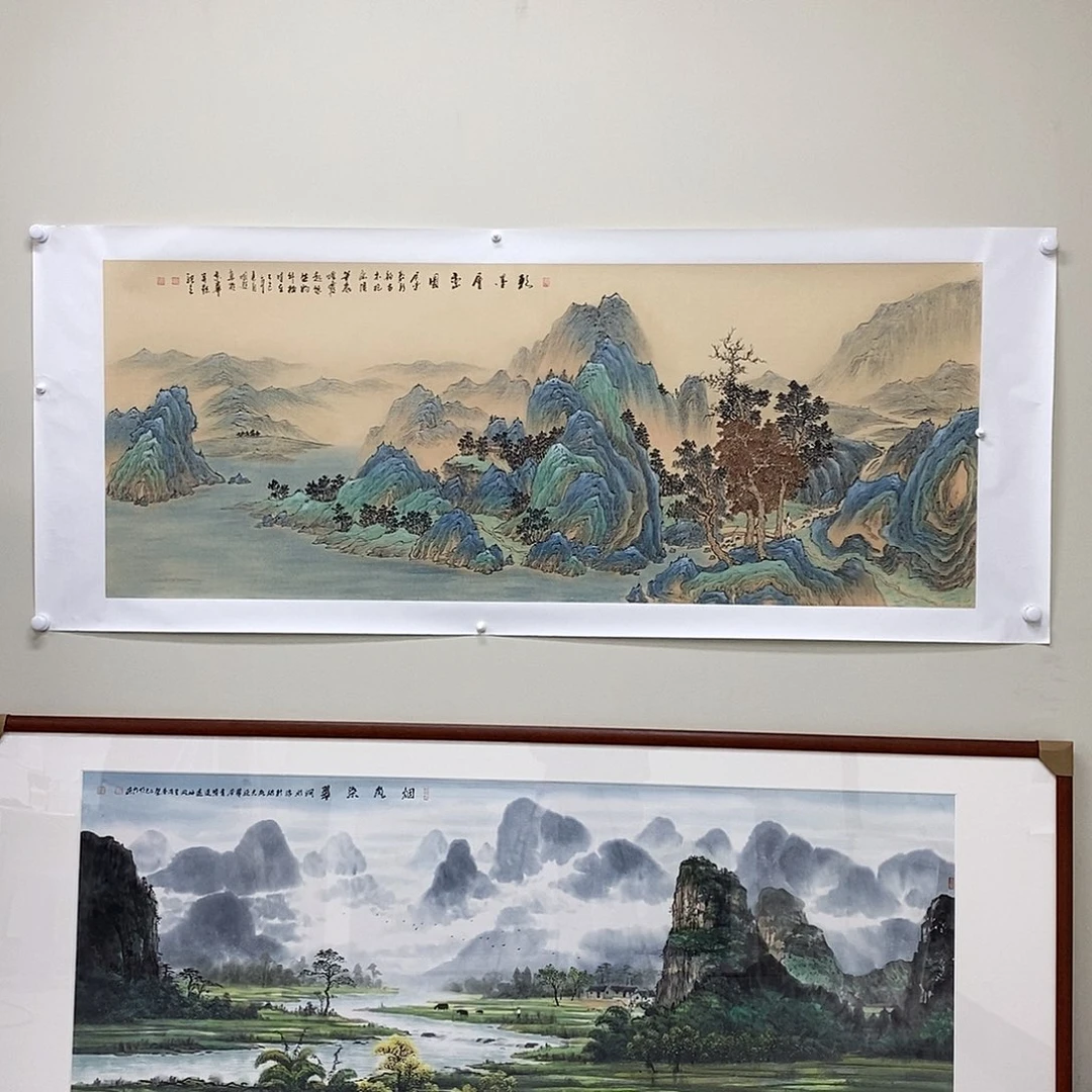 国画明锐小六尺精品佳作