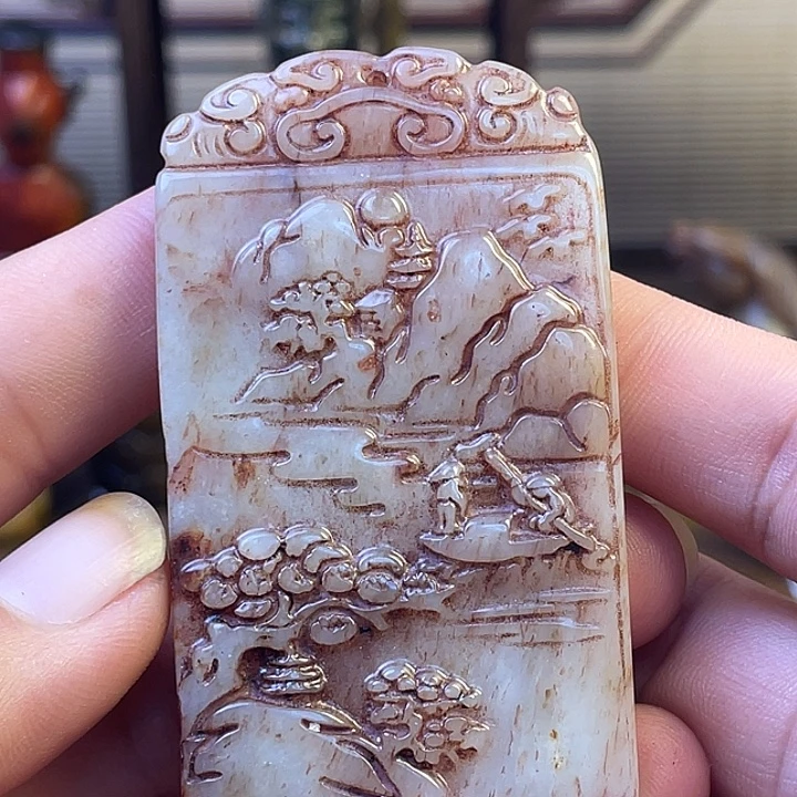 和田玉（糖玉）未镶嵌挂件