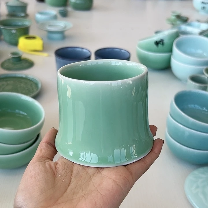 小米茶器龙泉青瓷