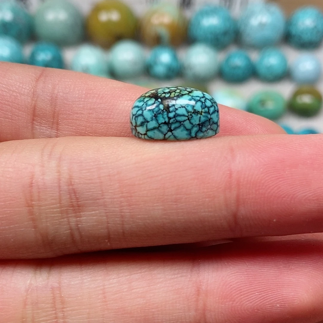 未镶嵌绿松石珠宝半成品