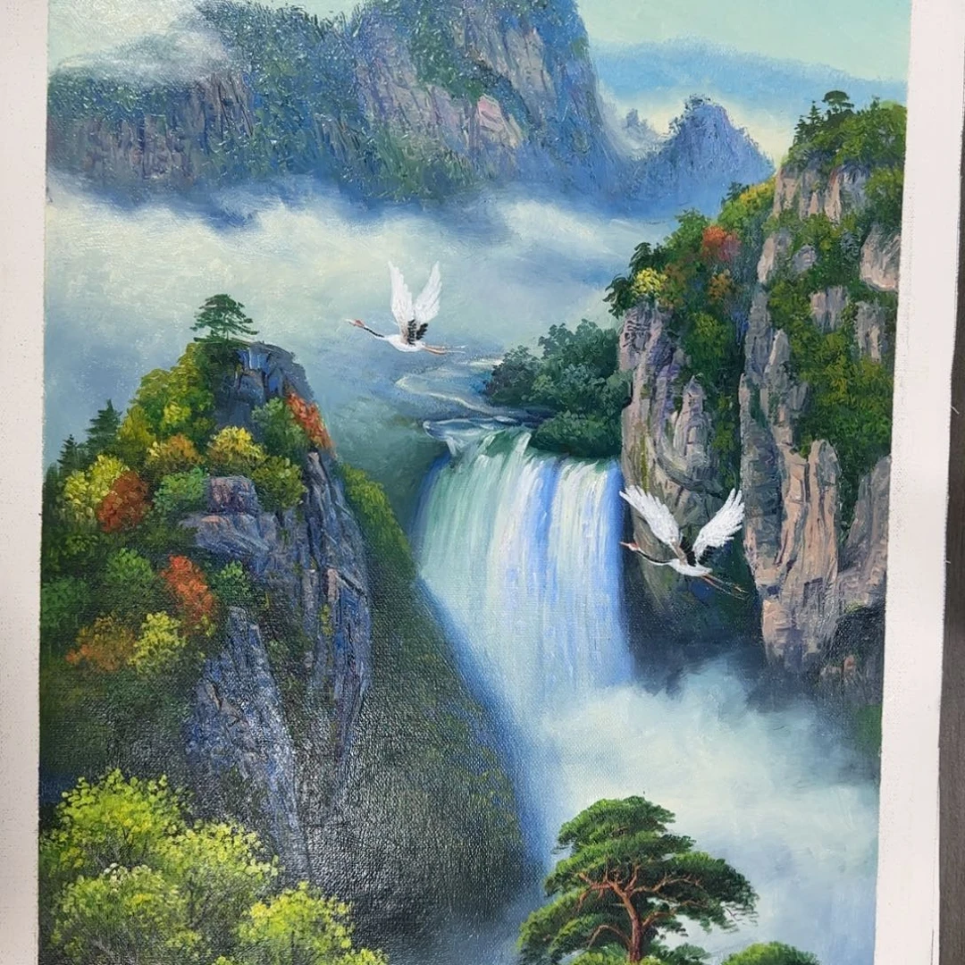 油画加油加油努力加油加油