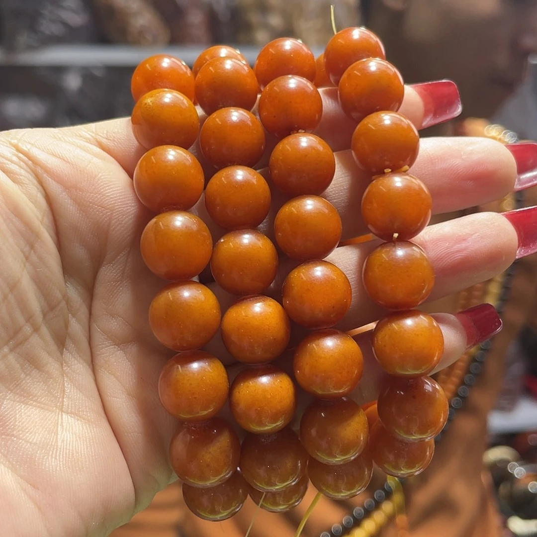 琥珀手链未镶嵌琥珀蜜蜡12