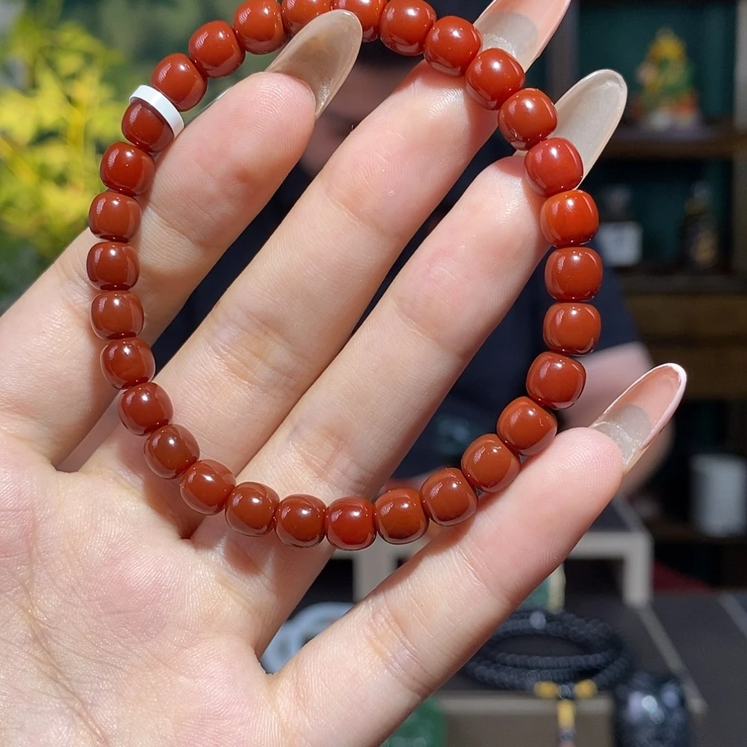 手链未镶嵌南红玛瑙