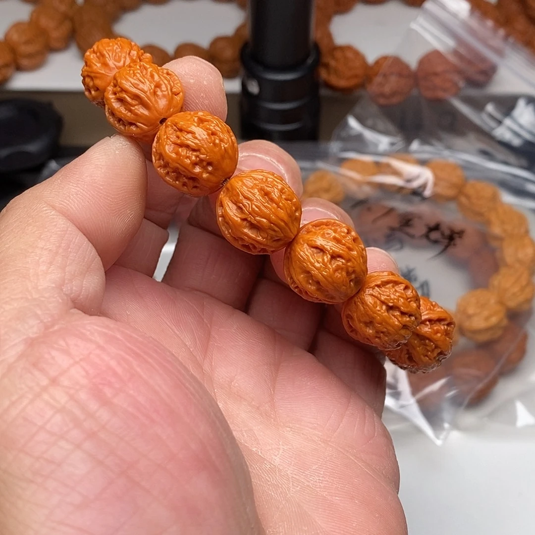 木质类文玩核桃1.7八棱