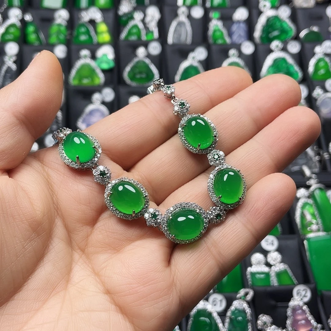 玛瑙/玉髓合金手链