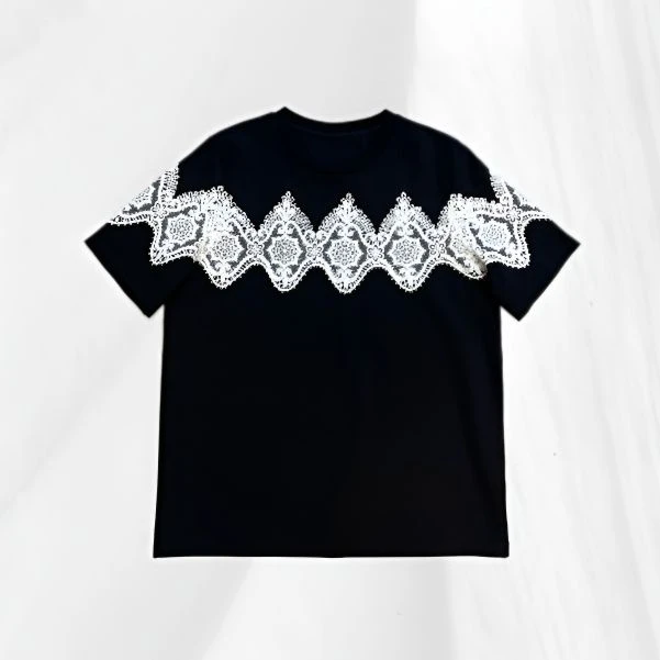 玲子【原创】深圳南油时尚春夏蕾丝短袖030360