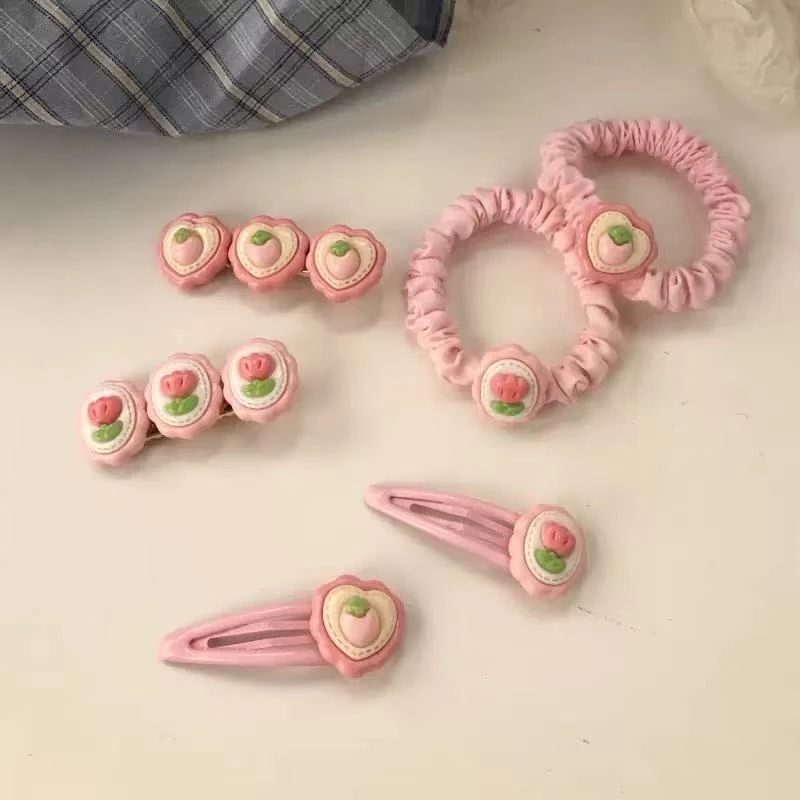 网红发圈发夹小清新手工DIY精美发饰【对对碰】