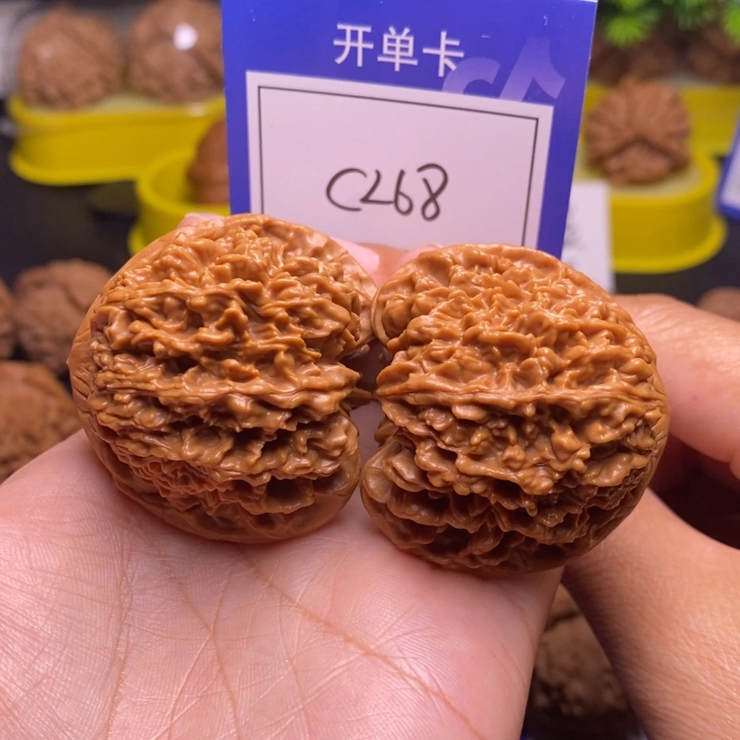 把件桃核43➕♥️满天星c268