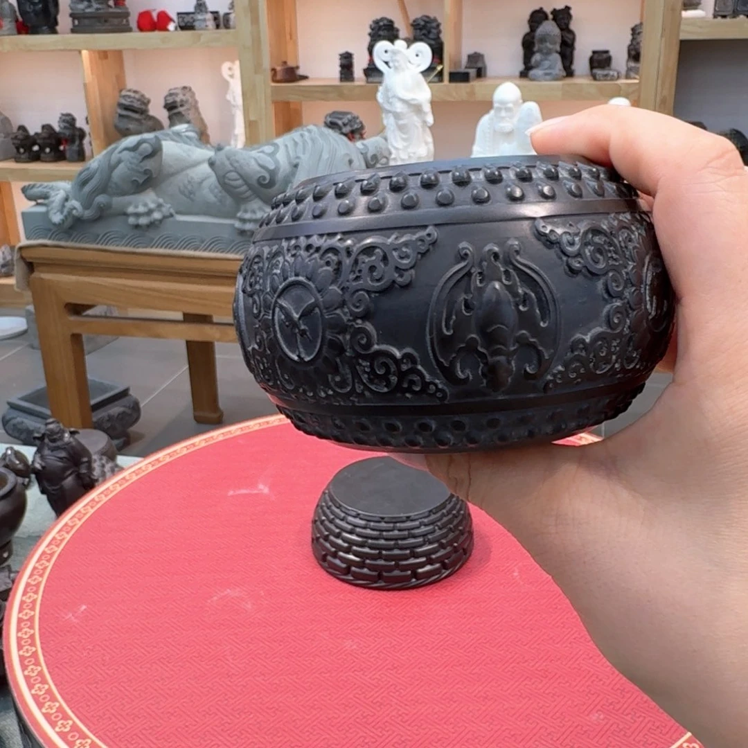 西安石晋錾石雕手工雕刻摆件