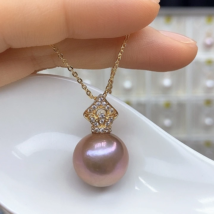 淡水珍珠合金颈饰