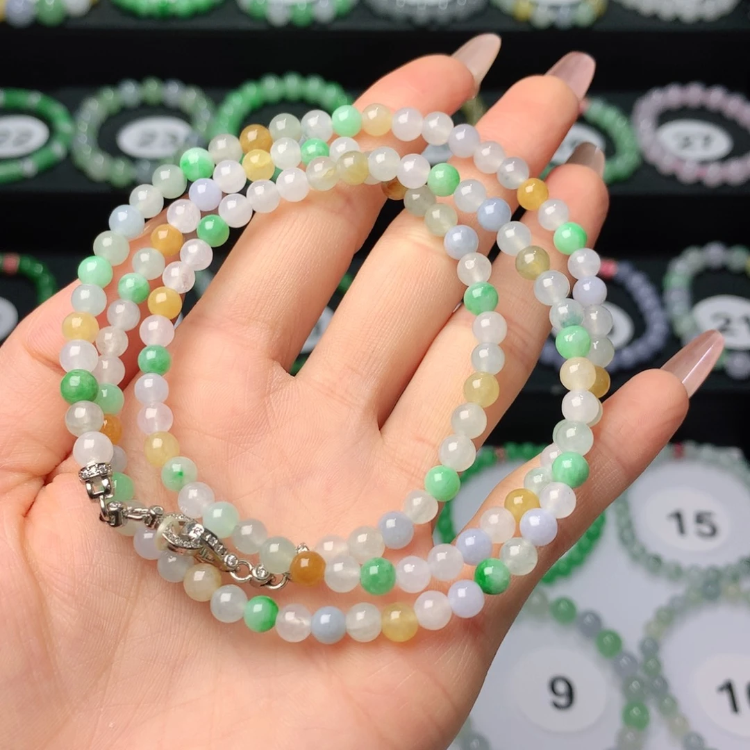 翡翠未镶嵌手链翡翠