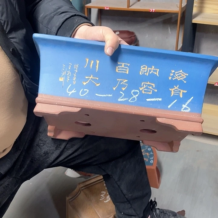 紫砂花盆紫砂等传统