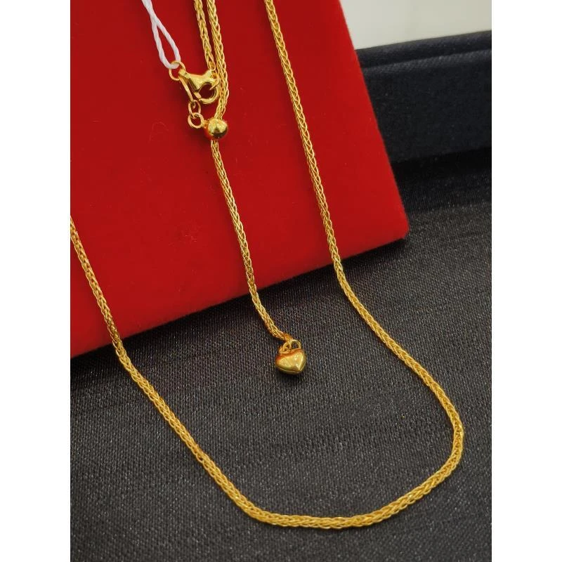 【金展珠宝】足金 推拉肖邦链 龙虾扣